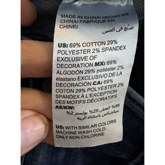 Chico's 6 Floral velvet Y2K Bohemian Jeans 90's stretch small western rodeo - Picture 9 of 10